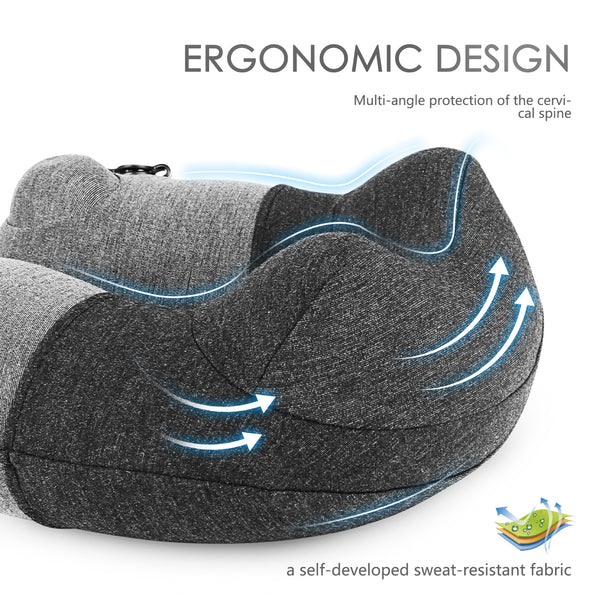 Press the inflatable hump pillow